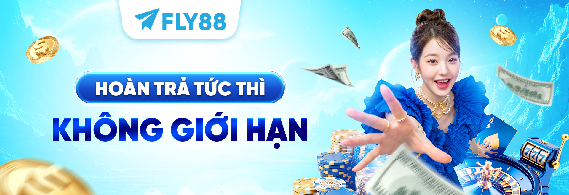 hoàn trả tức thì không giới hạn